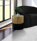 Sun Black / Gold End Table - Town Of Bargains Furniture - NY