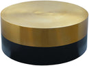 Sun Black / Gold Coffee Table - Town Of Bargains Furniture - NY