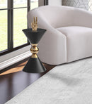 Malia Black / Gold End Table - Town Of Bargains Furniture - NY