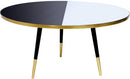 Reflection Gold / Black Coffee Table - Town Of Bargains Furniture - NY