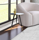 Reflection Gold / Black End Table - Town Of Bargains Furniture - NY