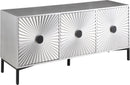 Glitz Antique Silver Sideboard/Buffet - Town Of Bargains Furniture - NY