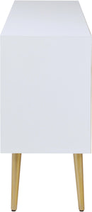 Pop White / Gold Sideboard/Buffet - Town Of Bargains Furniture - NY