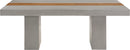 Rio Light Grey Concrete Cement Dining Table (3 Boxes)