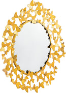Butterfly Gold Mirror - Town Of Bargains Furniture - NY