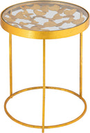 Butterfly Gold End Table - Town Of Bargains Furniture - NY