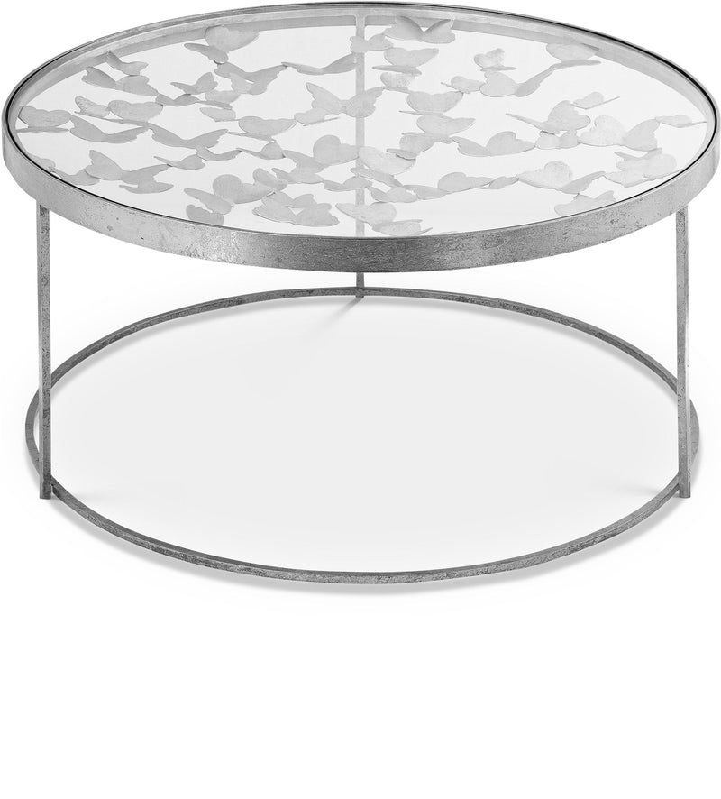 Butterfly Silver Coffee Table image