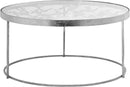 Butterfly Silver Coffee Table - Town Of Bargains Furniture - NY