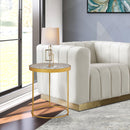 Butterfly Gold End Table - Town Of Bargains Furniture - NY