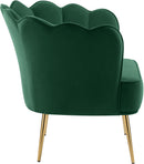 Jester Green Velvet Accent Chair - Town Of Bargains Furniture - NY