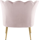 Jester Pink Velvet Accent Chair - Town Of Bargains Furniture - NY