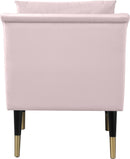 Elegante Pink Velvet Accent Chair - Town Of Bargains Furniture - NY