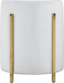 Rotunda Cream Velvet Accent Chair - Town Of Bargains Furniture - NY