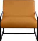 Industry Cognac Faux Leather Accent Chair - Town Of Bargains Furniture - NY