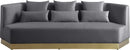 Marquis Grey Velvet Sofa - Town Of Bargains Furniture - NY