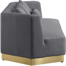 Marquis Grey Velvet Sofa - Town Of Bargains Furniture - NY