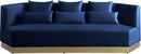 Marquis Navy Velvet Sofa - Town Of Bargains Furniture - NY
