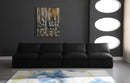 Plush Black Velvet Standard Cloud Modular Sofa - Town Of Bargains Furniture - NY