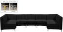 Alina Black Velvet Modular Sectional - Town Of Bargains Furniture - NY