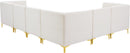 Alina Cream Velvet Modular Sectional - Town Of Bargains Furniture - NY