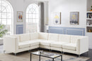Alina Cream Velvet Modular Sectional - Town Of Bargains Furniture - NY
