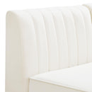 Alina Cream Velvet Modular Sectional - Town Of Bargains Furniture - NY