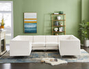 Alina Cream Velvet Modular Sectional - Town Of Bargains Furniture - NY