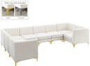 Alina Cream Velvet Modular Sectional - Town Of Bargains Furniture - NY
