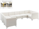Alina Cream Velvet Modular Sectional - Town Of Bargains Furniture - NY