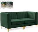 Alina Green Velvet Modular Sectional - Town Of Bargains Furniture - NY