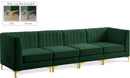 Alina Green Velvet Modular Sectional - Town Of Bargains Furniture - NY