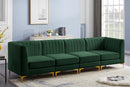 Alina Green Velvet Modular Sectional - Town Of Bargains Furniture - NY