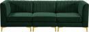 Alina Green Velvet Modular Sectional - Town Of Bargains Furniture - NY