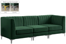 Alina Green Velvet Modular Sectional - Town Of Bargains Furniture - NY