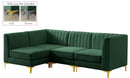 Alina Green Velvet Modular Sectional - Town Of Bargains Furniture - NY