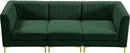 Alina Green Velvet Modular Sectional - Town Of Bargains Furniture - NY