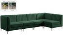 Alina Green Velvet Modular Sectional - Town Of Bargains Furniture - NY