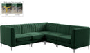 Alina Green Velvet Modular Sectional - Town Of Bargains Furniture - NY