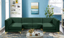 Alina Green Velvet Modular Sectional - Town Of Bargains Furniture - NY