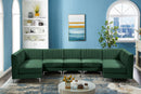 Alina Green Velvet Modular Sectional - Town Of Bargains Furniture - NY