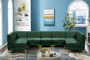 Alina Green Velvet Modular Sectional - Town Of Bargains Furniture - NY