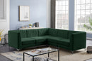 Alina Green Velvet Modular Sectional - Town Of Bargains Furniture - NY