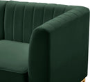 Alina Green Velvet Modular Sectional - Town Of Bargains Furniture - NY