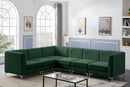 Alina Green Velvet Modular Sectional - Town Of Bargains Furniture - NY