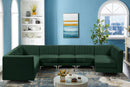 Alina Green Velvet Modular Sectional - Town Of Bargains Furniture - NY