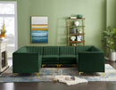 Alina Green Velvet Modular Sectional - Town Of Bargains Furniture - NY