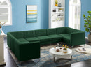 Alina Green Velvet Modular Sectional - Town Of Bargains Furniture - NY