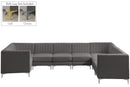 Alina Grey Velvet Modular Sectional - Town Of Bargains Furniture - NY