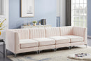 Alina Pink Velvet Modular Sectional - Town Of Bargains Furniture - NY