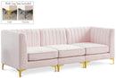 Alina Pink Velvet Modular Sectional - Town Of Bargains Furniture - NY